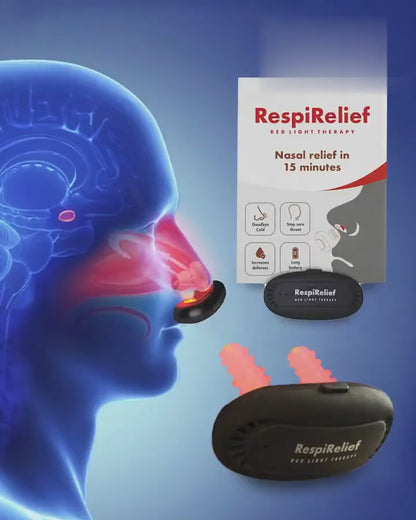 Respi-Relief Red Light Nasal Therapy Instrument